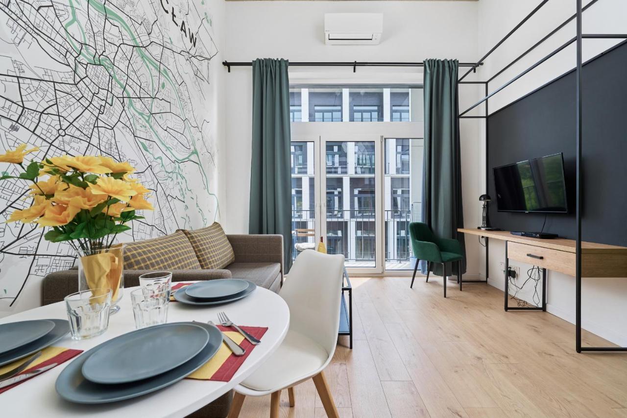 Mezzanine Studio Apartments Zarembowicza Wroclaw Airport By Renters Luaran gambar