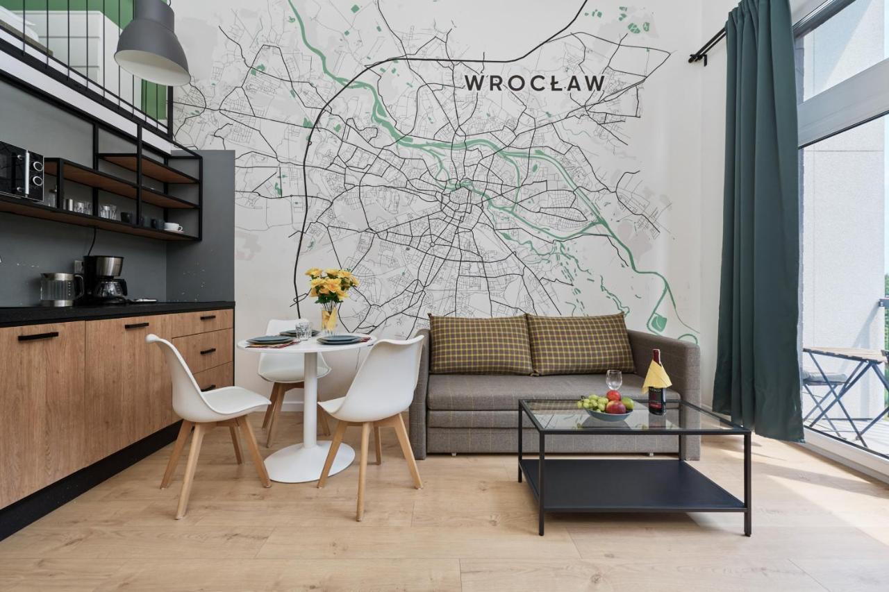 Mezzanine Studio Apartments Zarembowicza Wroclaw Airport By Renters Luaran gambar