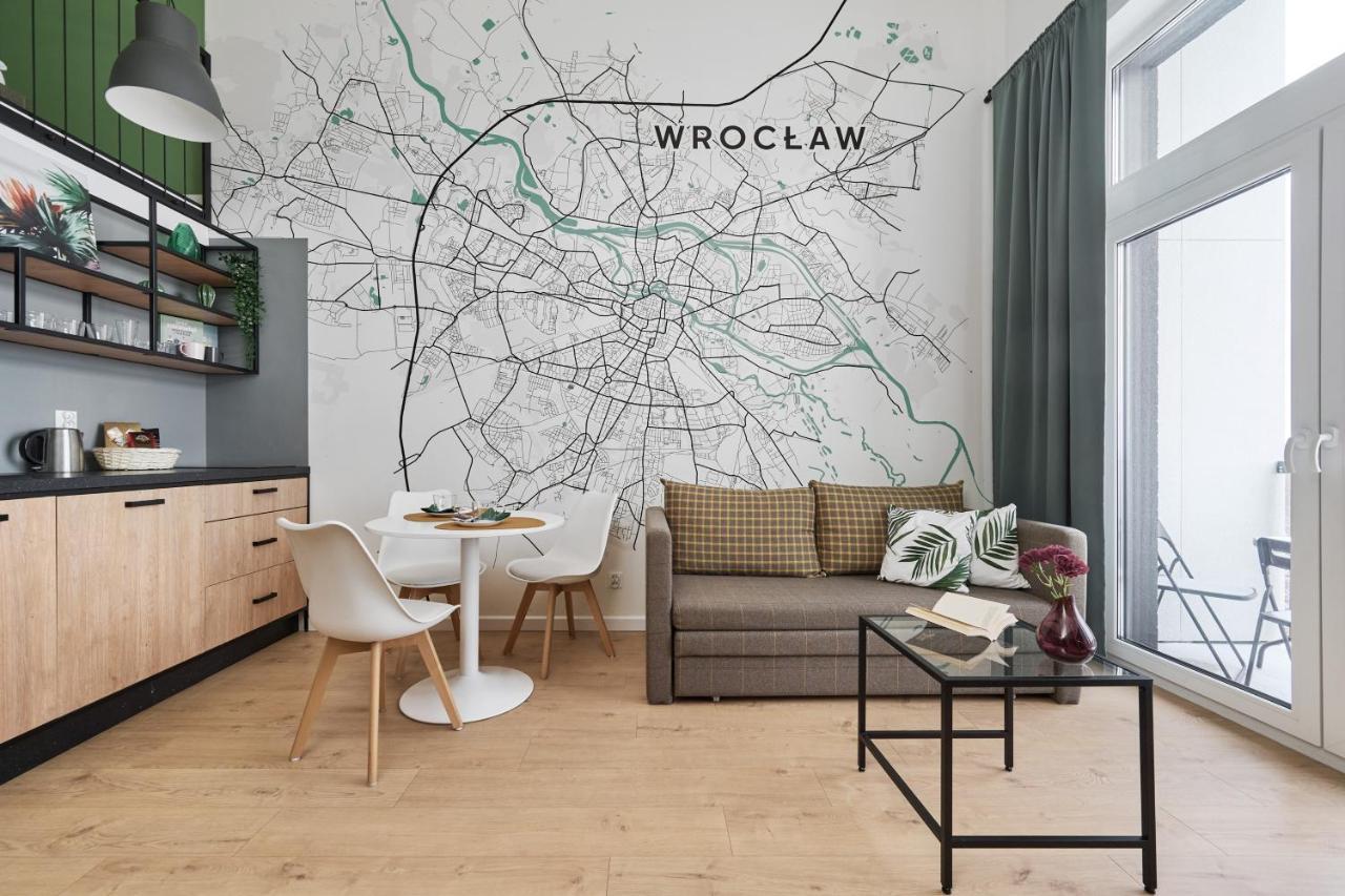 Mezzanine Studio Apartments Zarembowicza Wroclaw Airport By Renters Luaran gambar