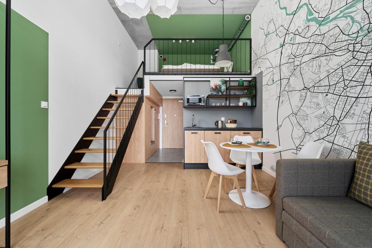 Mezzanine Studio Apartments Zarembowicza Wroclaw Airport By Renters Luaran gambar