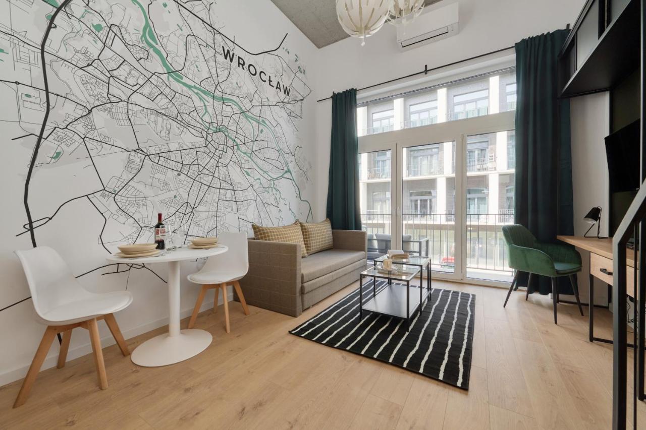 Mezzanine Studio Apartments Zarembowicza Wroclaw Airport By Renters Luaran gambar