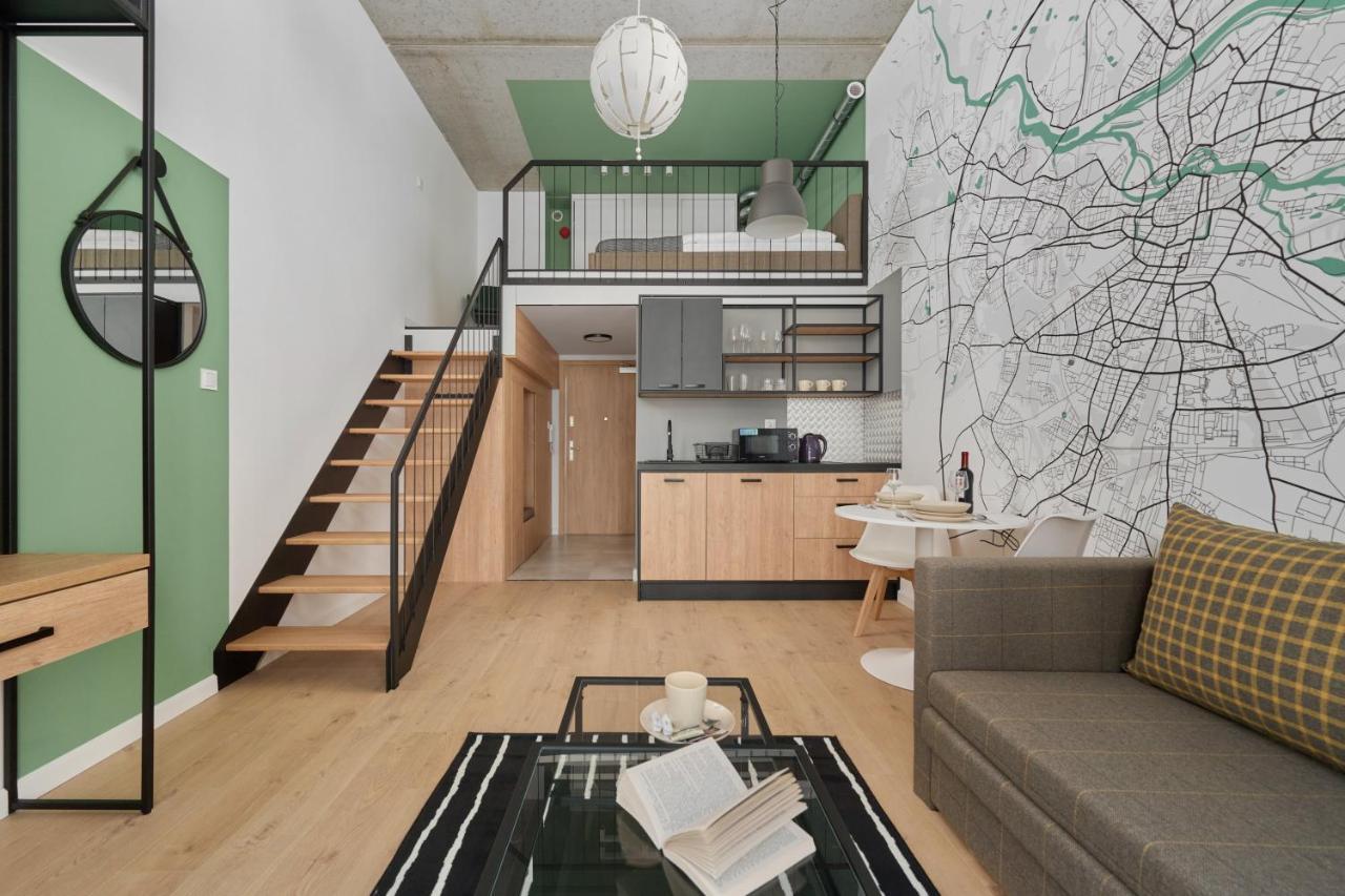 Mezzanine Studio Apartments Zarembowicza Wroclaw Airport By Renters Luaran gambar